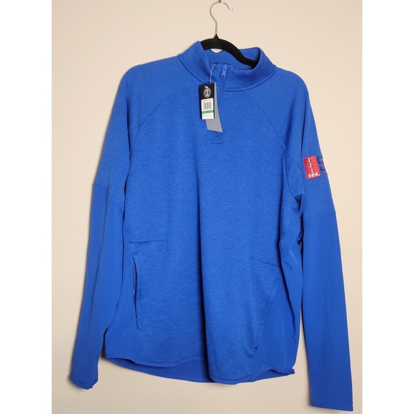 Under Armour Other - Under Armour Men's Cold Gear Loose Fit 1/4 Quarter Zip Pullover Gray L